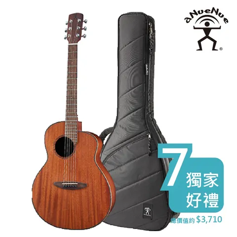 aNueNue aNueNue L20E Feather Bird 41吋 面單 民謠吉他 全桃花心木 — 三峽木吉他 / 民謠吉他